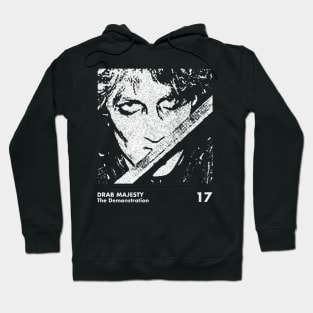 Drab Majesty / Minimalist Graphic Artwork Design Hoodie